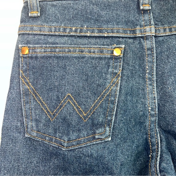 Wrangler Boys Cowboy Cut Original Fit Denim Jeans Size 10 Reg Adjustable Waist - Picture 8 of 13